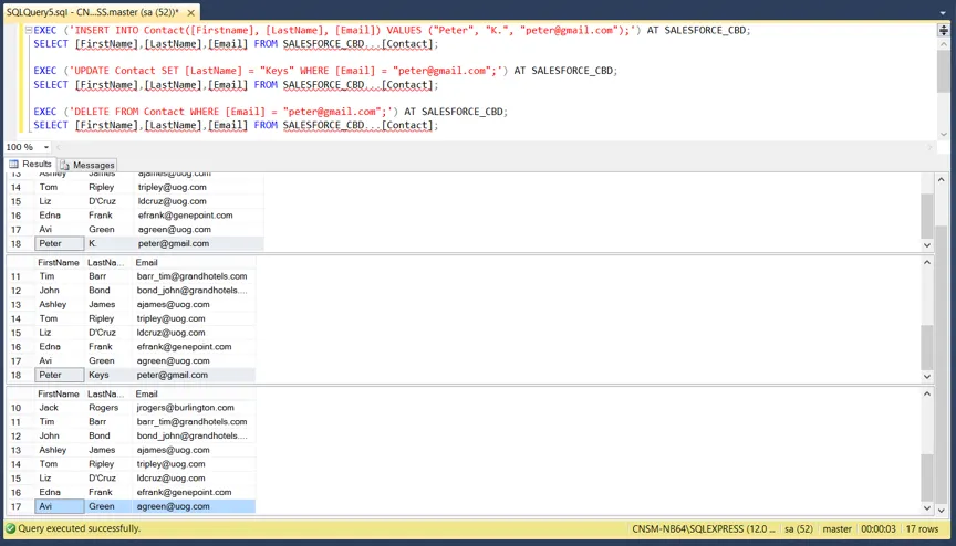 Integración SQL de Exchange y Salesforce picture 32