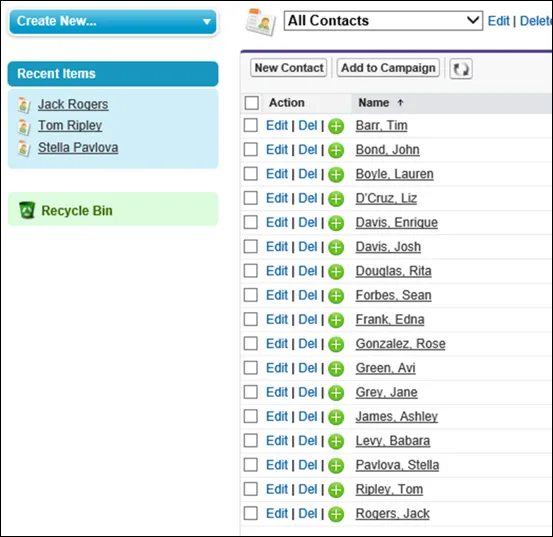 Intégration SQL des images Exchange et Salesforce 9