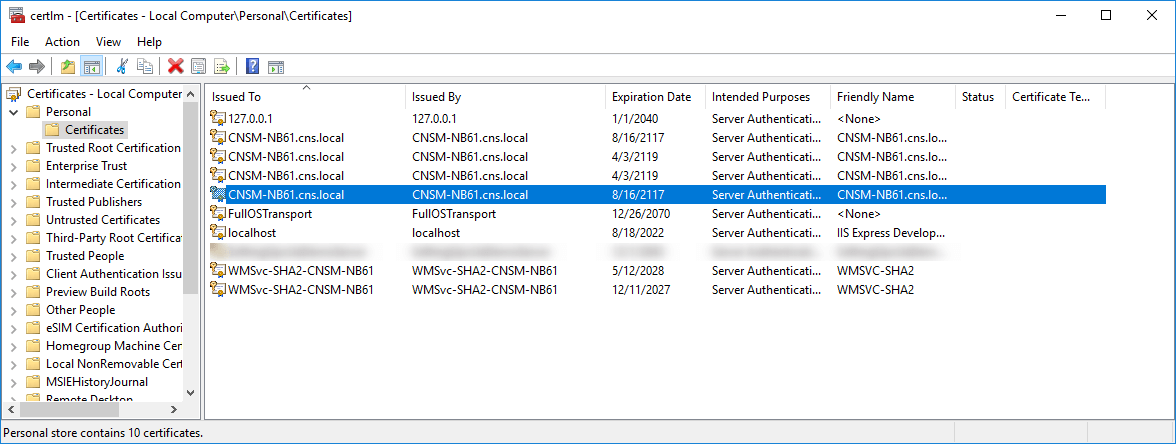 Connecting software Documentation