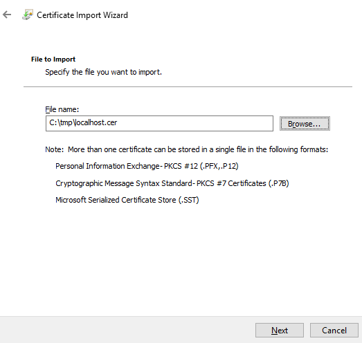 Connecting software Documentation