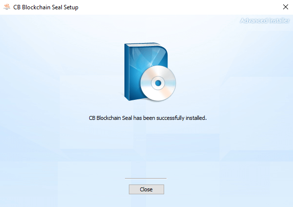 CB Blockchain Seal