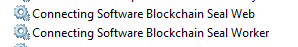 CB Blockchain Seal