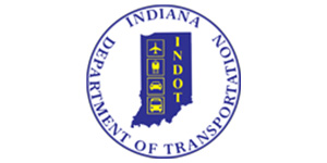 Logo del DOT dell'Indiana
