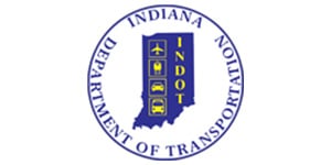 Logotipo del DOT de Indiana