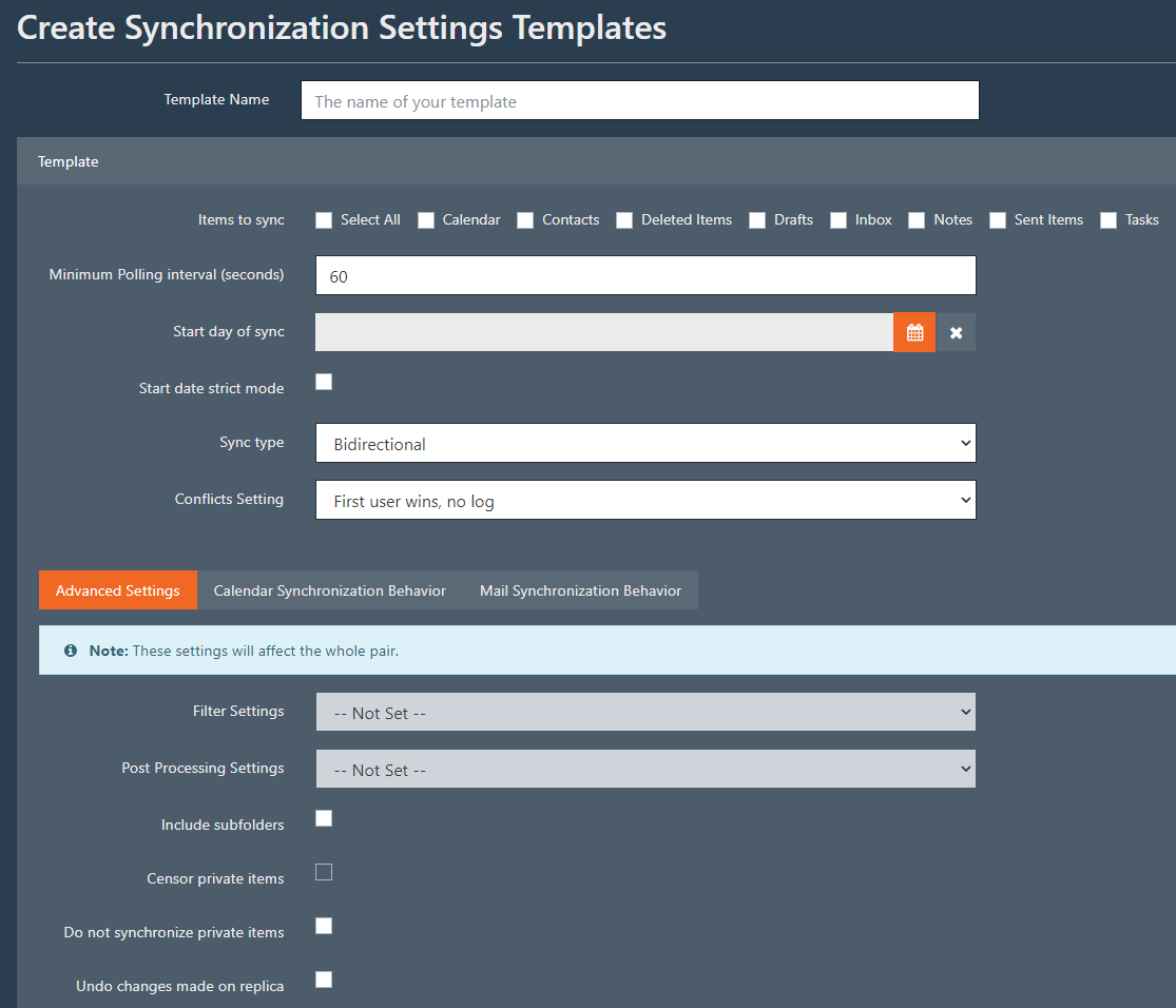 CB Exchange Server SyncOnline Documentation