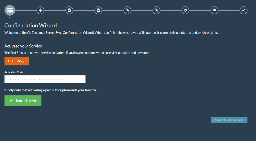 CB Exchange Server SyncOnline Documentation
