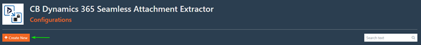 Configurations list