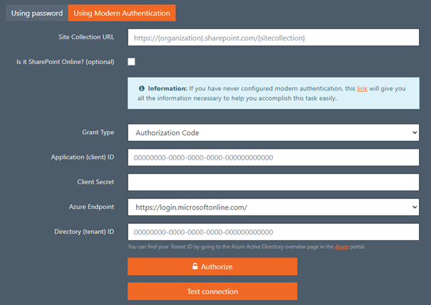 Modern authentication