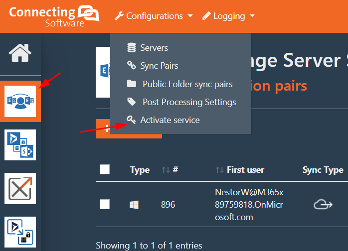 CB Exchange Server SyncOnline Documentation