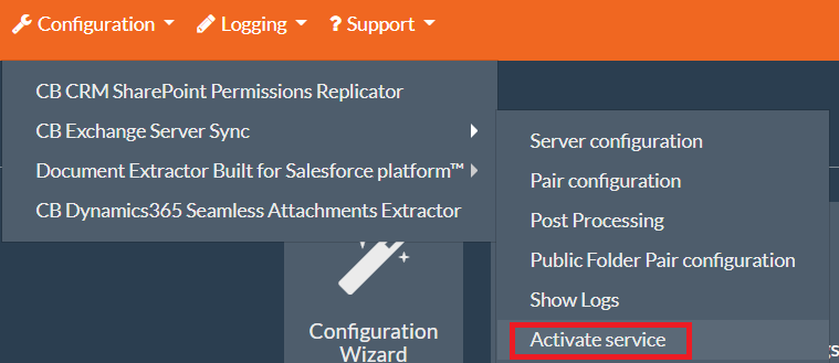 CB Exchange Server SyncOnline Documentation