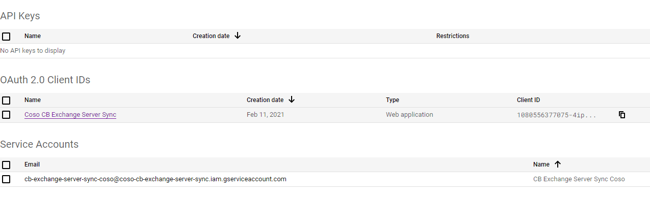 CB Exchange Server SyncOnline Documentation