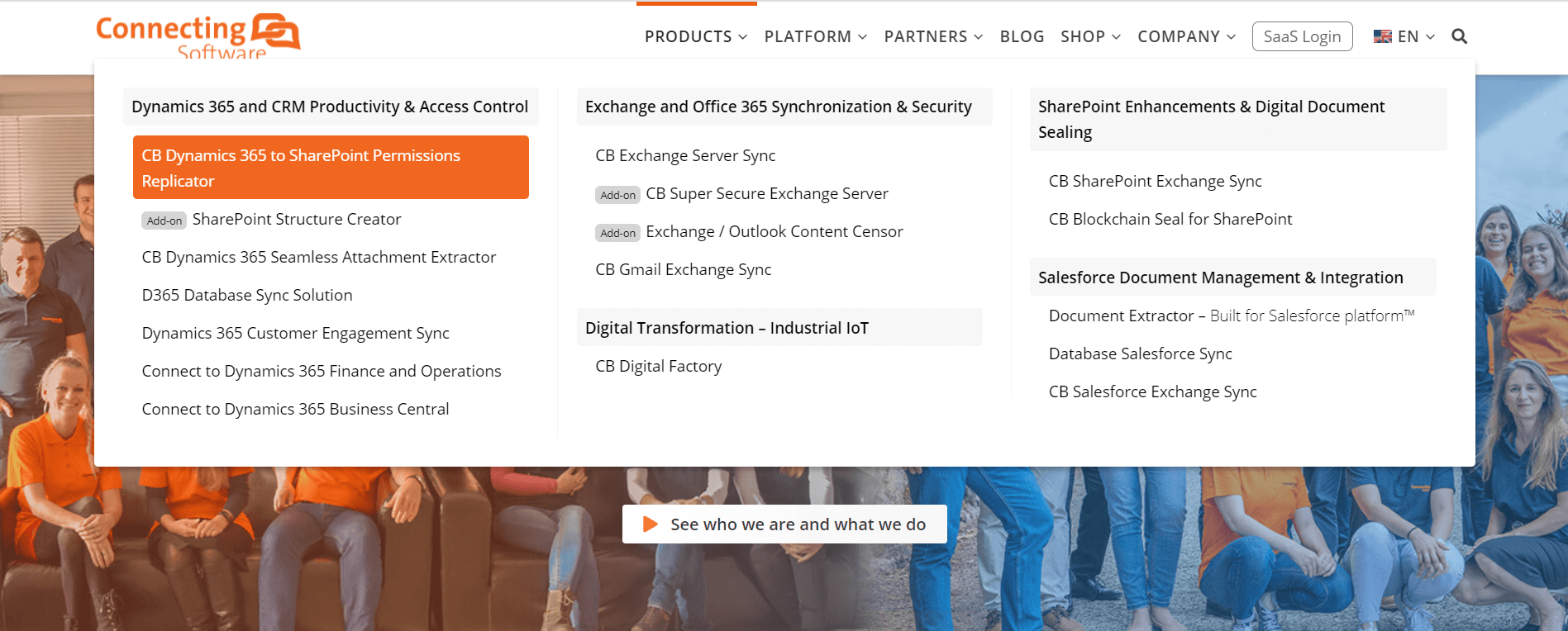 connecting software