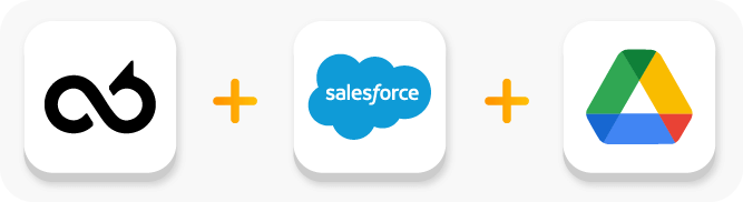 Dracoon + Salesforce + Google Drive