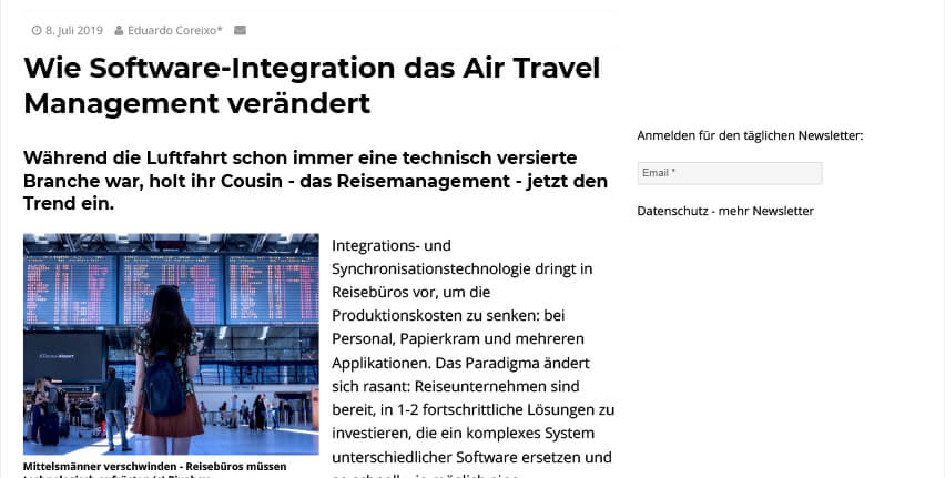 Wie Middleware das Flugverkehrsmanagement verändert