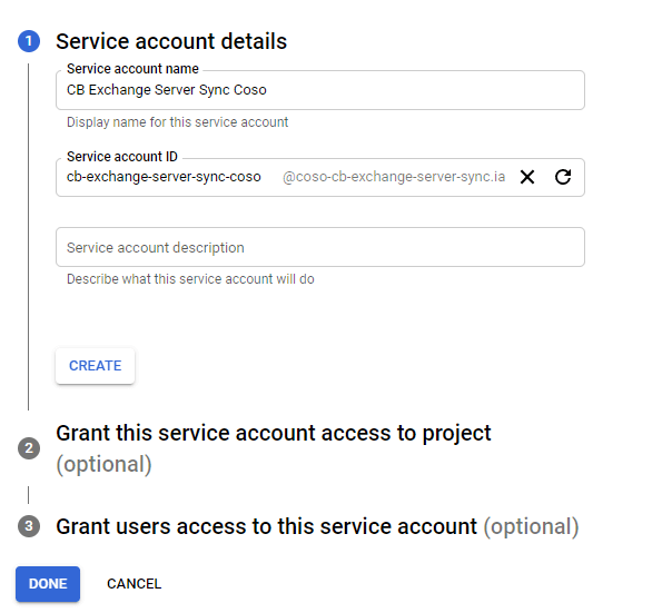 CB Exchange Server SyncOnline Documentation