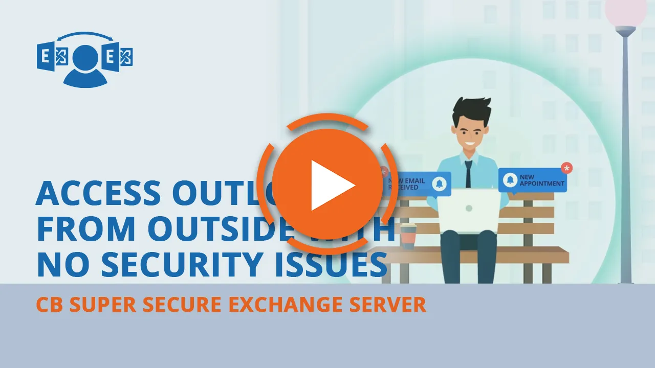 Access Outlook from Outside with no Security Issues
