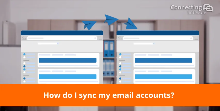 hoe synchroniseer ik mijn e-mailaccounts