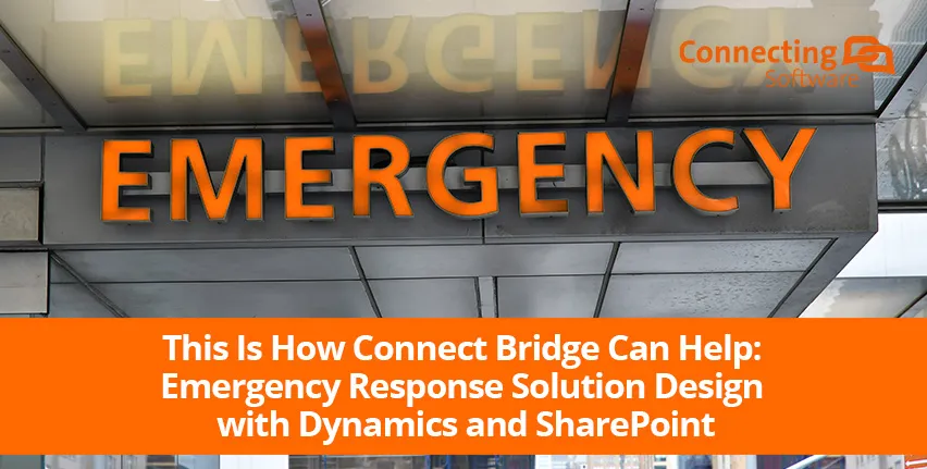 Emergency Response Solution Design with Dynamics and SharePoint