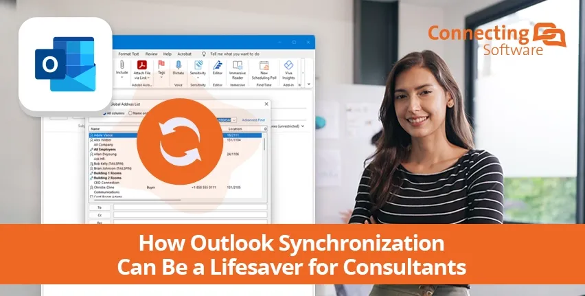 Hoe synchronisatie met outlook een redder in nood kan zijn voor consultants