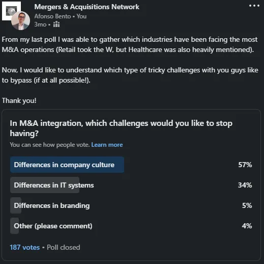 One of the Biggest Challenges of Mergers and Acquisitions