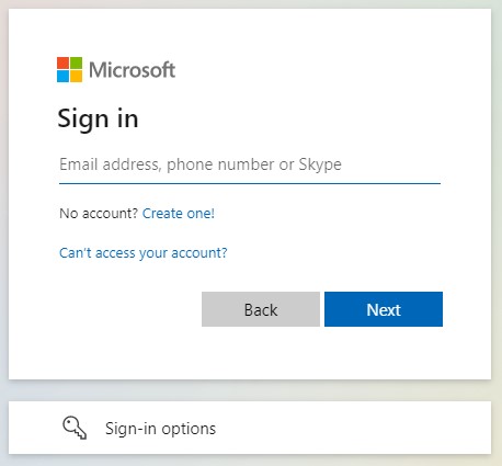 Microsoft D365 ログイン