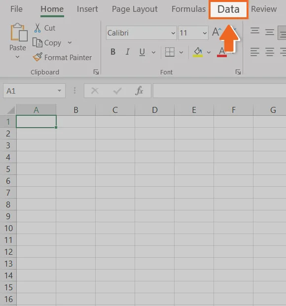 Connecter Excel à SQL - Etape 2 - Onglet Données