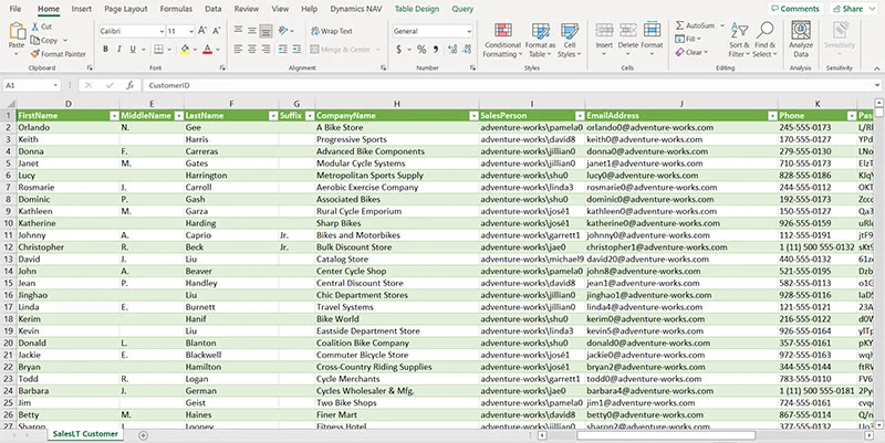 Collegare Excel a SQL