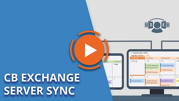 Présentation de CB Exchange Server Sync