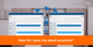 Come posso sincronizzare i miei account di posta elettronica?