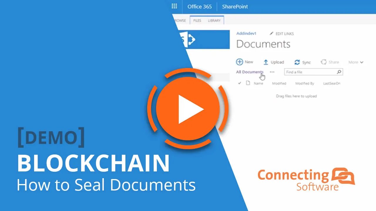 blockchain-comment synchroniser les documents-demo