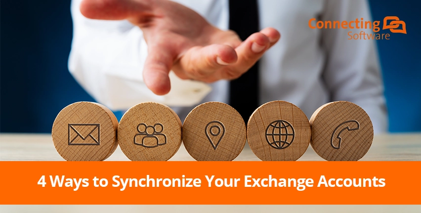 4 formas de sincronizar las cuentas Exchange