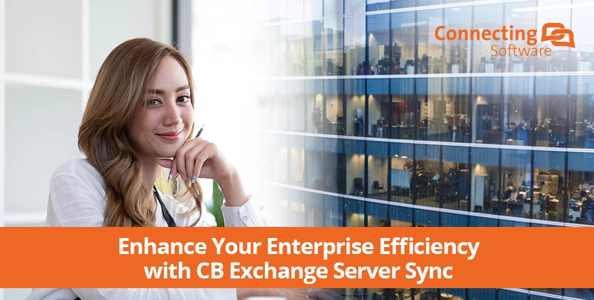 Mejore la eficiencia de su empresa con CB Exchange Server Sync