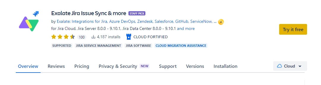 Install Exalate on Jira