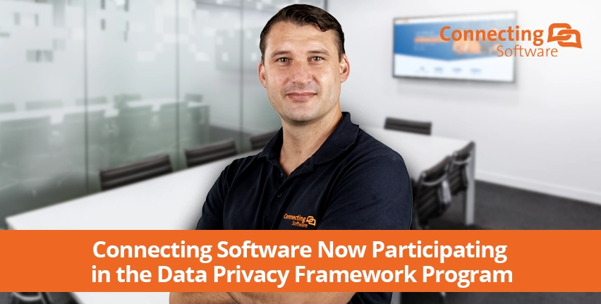 连接现在参与数据隐私框架计划的软件