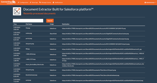 Document Extractor 日期范围