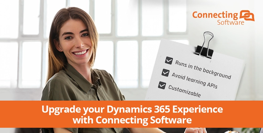 Image en vedette pour "Améliorez votre expérience Dynamics 365 avec Connecting Software"