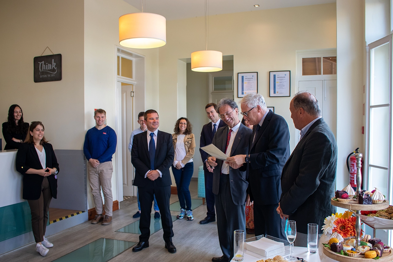 Ceremonia presidida por el Embajador de Austria en Portugal, Christoph Meran