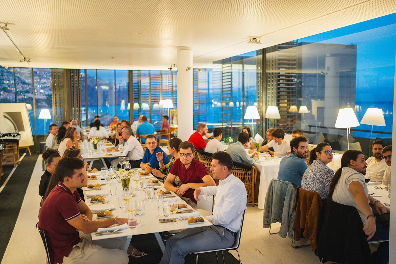 Abendessen im Design Center