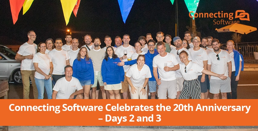 Connecting Software 20 周年庆典 - 第 2 天和第 3 天