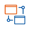 integrate two software icon