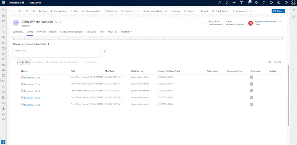Connettore Power Automate per Connect Bridge al lavoro