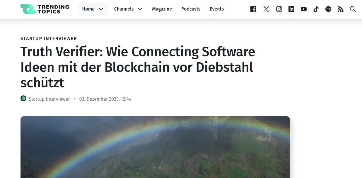 Featured image for “Thomas Berndorfer reflexiona sobre los más de 20 años de trayectoria de Connecting Software”