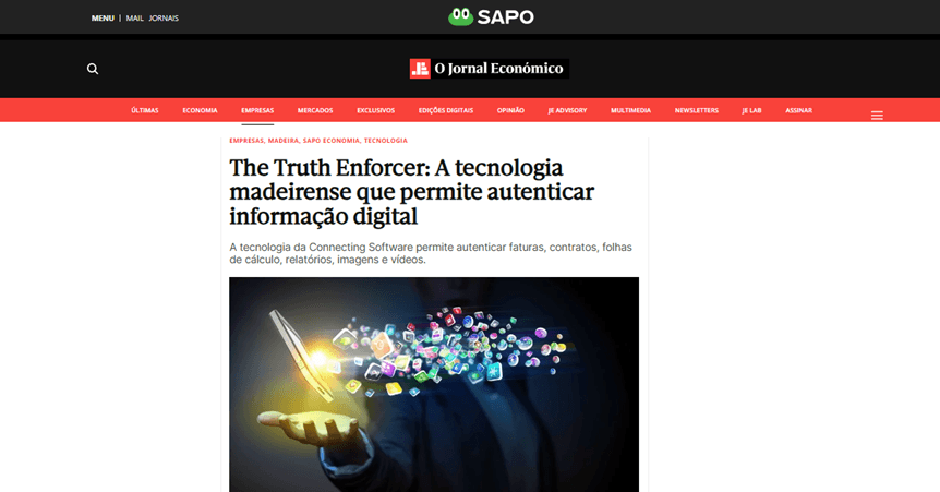 The Truth Enforcer: Die Technologie aus Madeira, die die Authentifizierung digitaler Informationen ermöglicht