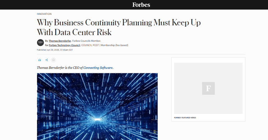 Why Business Continuity Planning Must Keep Up With Data Center Risk